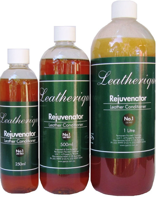 Leather protection and restoring.  Use Leatherique Rejuvenator Leather Condition along with Leatherique Prestine Clean to keep you leather new for years